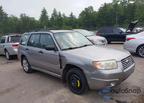 2008 Subaru Forester 2.5X from USA, damaged, VIN JF1SG63658H730030